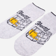 Шкарпетки чоловічі короткі бавовняні YOCLUB Funny Cotton Socks 39-42 Сірі (5904921662017) - зображення 3