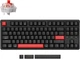 Клавіатура Keychron C3 Pro 87Key, K Pro Red, USB-A, QMK, Hot-swap, EN/UKR, RGB, Black (C3PH1_KEYCHRON) - зображення 2