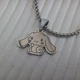 Кулон на ланцюжку милий зайчик Синаморол, Cinnamoroll - зображення 3