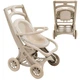 Коляска для куклы Doloni 0122/02eco B с шезлонгом, Бежевый (0122/02eco-RT) - изображение 1