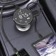 АЗП у прикурювач для автомобіля Proove FM Launcher Sound Sync 30W (PD+QC3.0) Type-C+USB, сірий - зображення 6