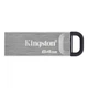 Флеш память Flash Kingston DT Kyson USB3.2 Gen. 1 64GB Silver-Black (DTKN/64GB) - изображение 1