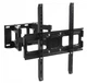 Крепление настенное LCD/Plasma TV 26-55" Walfix R-414B Black, VESA 400x400, до 35 кг, поворот на 120°, наклон -12°~+3°, вращение -3°~+3° - изображение 1