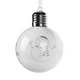 Іграшка-підвіска новорічна "Lamp" 10см Home R96175 - зображення 2