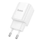 Мережевий зарядний пристрій Hoco C148A mini charger 1 Type-C Fast Charging PD/QC 30W 5V/3A 9V/3A White (35292_3345683) - зображення 4