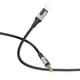 Аудио кабель Borofone BL19 Lightning – AUX 3.5мм 1 м Black (34362_3340063) - изображение 2