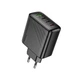 Зарядное устройство Hoco CS27A 1USB /3Type-C 67W/3A PD/QC 3.0 Black (35876_3605545) - изображение 1