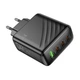 Зарядное устройство Hoco CS27A 1USB /3Type-C 67W/3A PD/QC 3.0 Black (35876_3605545) - изображение 5
