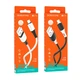 Кабель USB Borofone BX79 Silicone Micro 2.4A Колір Білий - изображение 2