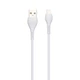 Кабель usb hoco x37 cool power charging lightning белый - изображение 1