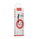 Кабель USB Hoco X21 Plus Silicone Micro 0.25m Колір Чорно-Червоний - зображення 2