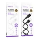 Кабель Micro Borofone BX113 Silicone 2.4A Білий - зображення 2
