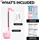 Японский Музыкальный Инструмент Otamatone Sweets (Отаматон) цвет Розовый 27 см (00602) - изображение 4