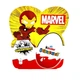 Набір Кіндер Сюрпризів 4 шт із колекцією Marvel Марвел - Залізна людина - зображення 1