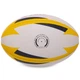 Мяч для регби детский размер 3 Joma J-MAX 400680-209 6-9лет (Резина 70%, Полиэстер 16%, Цветок 14%, №3, 300-340гр, белый-желтый-синий) - изображение 3