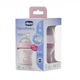 Пляшечка для годування пластикова 150 мл рожева Chicco Natural Feeling Color 0m+ (8058664153619) - изображение 2