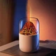 Увлажнитель воздуха LAMP JSQ-1 Вулкан с эффектом пламени и подсветкой, 2 Вт, 280 мл - изображение 1