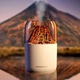 Увлажнитель воздуха LAMP JSQ-1 Вулкан с эффектом пламени и подсветкой, 2 Вт, 280 мл - изображение 2