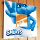 Декоративное зеркало "Мульфильм Смурфики. The Smurfs" украшение интерьера в детскую комнату, спальню, стильный подарок - изображение 1
