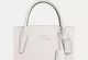 Жіноча шкіряна сумка Coach Large Andrea Carryall Bag (біла) - зображення 5