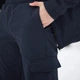 Зимние Мужские Брюки Intruder Softshell на флисе / Утепленные брюки в синем цвете размер L - изображение 7
