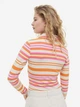 Боди-лонгслив женские H&M 061124114 XS Кремовый/Полосы (6666000334206) - изображение 2