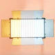 Прямоугольная светодиодная лампа U600 PRO со штативом 2м LED видеосвет 21х12 см - изображение 2