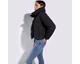 Жіноча стьобана куртка оверсайз чорний 95_9D_105_1_XL, XL - изображение 3