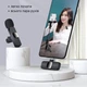 Микрофон беспроводной петличный для Android (Type-C) + USB Adapter (K1/K9) черный LY00012 - изображение 5