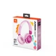 Беспроводные наушники накладные для детей JBL JR320BT Purple (JBLJR320BTPUR), закрытые, 50 часов автономной работы, 500 мАч, Bluetooth 5.3, микрофон, Type C, складывающиеся, фиолетовые - изображение 8