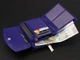 Жіночий маленький шкіряний гаманець Kochmanski на блискавці із захистом RFID 12,3 х 10 х 3,5 см (K-PD-CLN-29-purple) фіолетовий - изображение 7