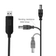Повышающий кабель питания для Wi-Fi роутера USB с 5V на 9V / 12V с переключателем - изображение 3