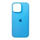 Чохол силіконовий Full Silicone Case for iPhone 16 Pro Cornflower (з закритим низом) - зображення 1