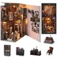 Бук Нук Темная Семья Уэнздей 3D Интерьерный конструктор Wednesday Magic Dark Family DIY Book Nook Kit SL-04 - изображение 6