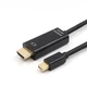 Перехідник конвертер Mini DisplayPort (Thunderbolt) to HDMI Black - изображение 6