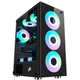 Корпус 1stPlayer V7-4F1 Color LED Black без БП - изображение 3