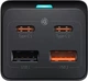 Мережевий зарядний пристрій Baseus GaN3 Pro Desktop Powerstrip AC+2U+2C 65W EU Xiaobai series fast charging + кабель Type-C to Type-C 100W 20V/5A 1m Black (PSZM000901) - зображення 7