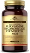 Хондропротектор Solgar Glucosamine, Hyaluronic Acid, Chondroitin, MSM, Глюкозамин, Гиалуроновая кислота, Хондроитин, MCM, 120 таблеток - изображение 1