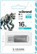 Флеш память USB Wibrand Cougar 16GB USB 2.0 Silver (WI2.0/CU16P1S) - изображение 2