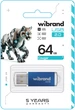 Флеш память USB Wibrand Cougar 64GB USB 2.0 Blue (WI2.0/CU64P1U) - изображение 2