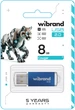 Флеш память USB Wibrand Cougar 8GB USB 2.0 Blue (WI2.0/CU8P1U) - изображение 2