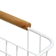 Кошик для зберігання металевий White, 22х28х12.5 см - изображение 2