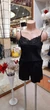 Пижама шелковая с шортами Martelle Lingerie 301 M, Черный - изображение 5