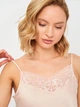 Пижама шелковая с шортами Martelle Lingerie 301 L, Пудровый - изображение 7