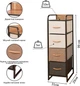 Комод бытовой Luminaria Home Mix 4B органайзер для хранения вещей и одежды Коричневый (6951427270047) - изображение 2