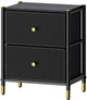Комод бытовой Luminaria Elegance Black 2B органайзер для хранения вещей и одежды Черный (6951427270078) - изображение 1