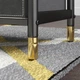 Комод бытовой Luminaria Elegance Black 8B органайзер для хранения вещей и одежды Черный (6951427270092) - изображение 3