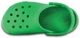Детские сабо Crocs Kids' Classic 21 Зеленый 204536 - изображение 6