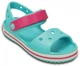 Детские сандалии Crocs Crocband Sandal Kids р 21 морская волна/темно -розовый 12856 - изображение 7