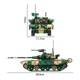 Конструктор детский игровой военный танк ВСУ T-90 на 1773 детали - изображение 3